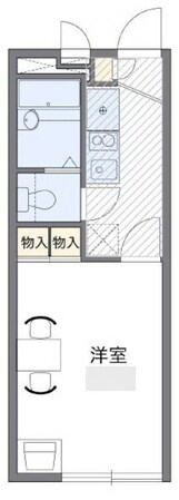 レオパレスエトワール南生田の物件間取画像